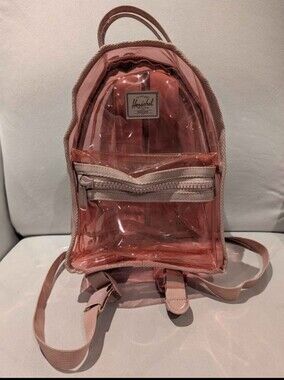 Herschel Clear Pink Backpack